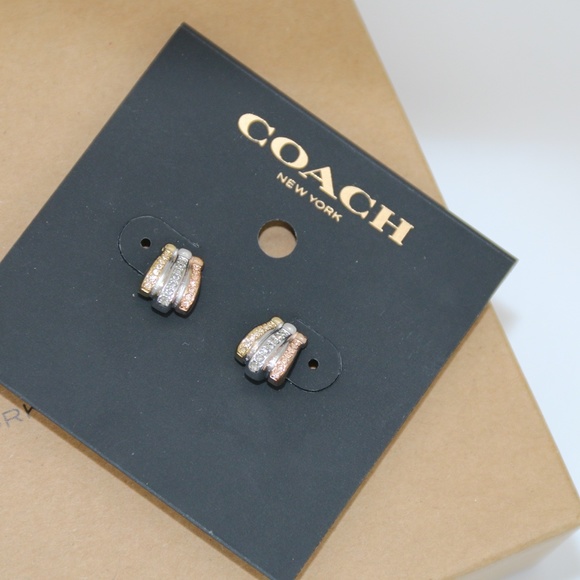 Timeless Coach Stud Earrings - Picture 4 of 12